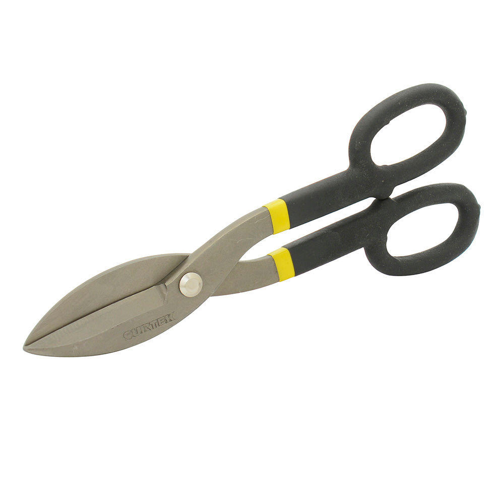 Tin snips with rubber grip handle 7