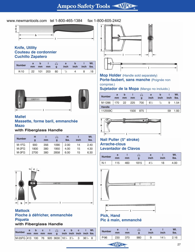 3x3-7/8 Pickaxe Blade 36