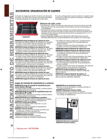 Juego de divisores de cajones de acero