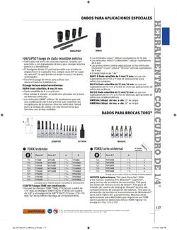 Destornillador de vaso con punta sin clavija industrial estándar TORX® T25 con accionamiento de 1/4"