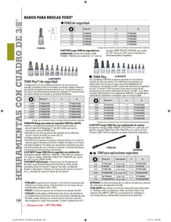 Broca destornilladora sin clavija TORX Plus® 55IP