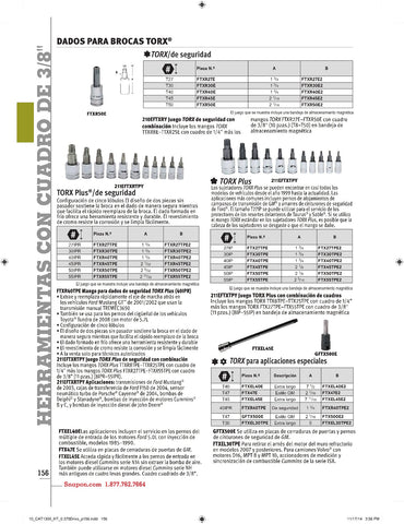 Broca destornilladora sin clavija TORX Plus® 55IP