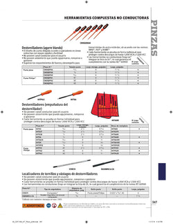 Destornillador compuesto no conductor PHILLIPS®