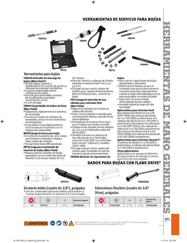Kit de inserción de tres válvulas para vehículos Ford® (Blue-Point®)