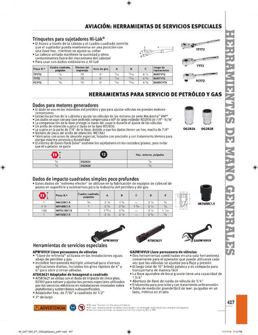 Dado de impacto cuadrado simple poco profundo