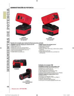 Ahorro de memoria inalámbrico de 18 V (rojo)