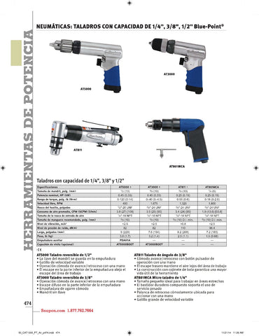 Bota de perforación neumática (Blue-Point®)