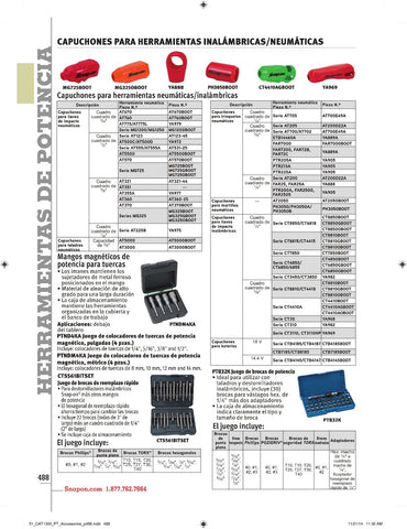Funda para llave de impacto neumática (Blue-Point®)