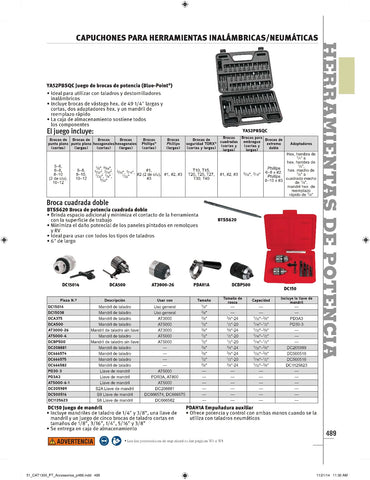 Llave de mandril S2A