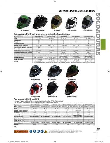 Reemplazo de lentes transparentes EFP