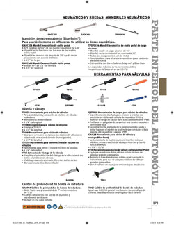 Herramienta para núcleo y vástago de válvula (Blue-Point®)