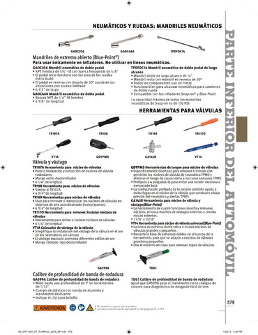 Herramienta para núcleo y vástago de válvula (Blue-Point®)
