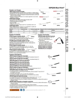 Espejo de repuesto de vidrio (Blue-Point®)