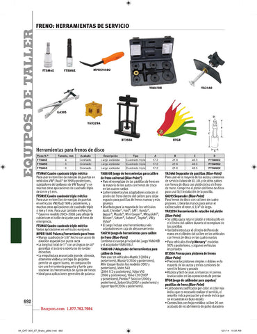 Esparcidor de almohadilla (Blue-Point®)