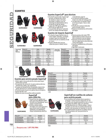 Rejilla dispensadora de guantes de látex (negro)