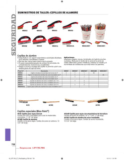 Cepillo de alambre (Blue-Point®)