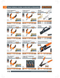 Pinza miniatura punta redonda 4', mango comfort grip Clave-PM-PR4