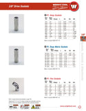 3/8" Drive 12 Point Flex Socket - 3/8"