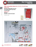 555 Pc Mega Fractional/Metric Master Set 1/4", 3/8", 1/2" & 3/4", Tools Only