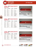 1/2" Drive 15 Piece Set - 12 Point Standard Socket, 7/16" - 1-1/4"