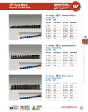 1/2" Drive 16 Piece Set - 6 Point Standard Metric Impact Socket, 10mm - 27mm