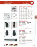 Crowfoot Wrench 1/2" Drive 12 Point Flare Nut - 2"