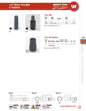 1/2" Drive Standard Torx® Bit - T-60