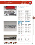 3/4" Drive 9 Piece Set - 12 Point Standard Impact Socket, 3/4" to 1-1/4"