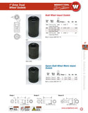 1" Drive Square Standard Budd Wheel Impact Socket - 13/16"