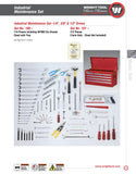 113 Pc Industrial Maintenance Set, Tools Only