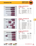 10-Pc. Screwdriver Set 9123, 224, 15, 16, 22, 35, 06, 04, 05, 01 w/ A714 Pouch