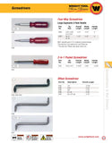 3/16" x 5/16"  #1P x #2 P Four-Way Flip Screwdriver