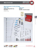 122 Pc Service Metric Set, Tools Only