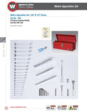 75 Pc Metric Apprentice Set, including WT1900RD