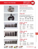 1/4" &amp; 3/8" Drive 7 Piece Set - Standard Torx®Bits w/Holder, E6 - E16