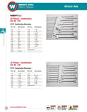 16 Piece Combination Wrench Set 12 Point Satin - 1-5/16" - 2-1/2"