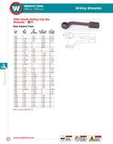 Striking Face Box Wrenches 12 Point 45⁰ Offset Handle Heavy Duty Black Industrial - 3-1/8"